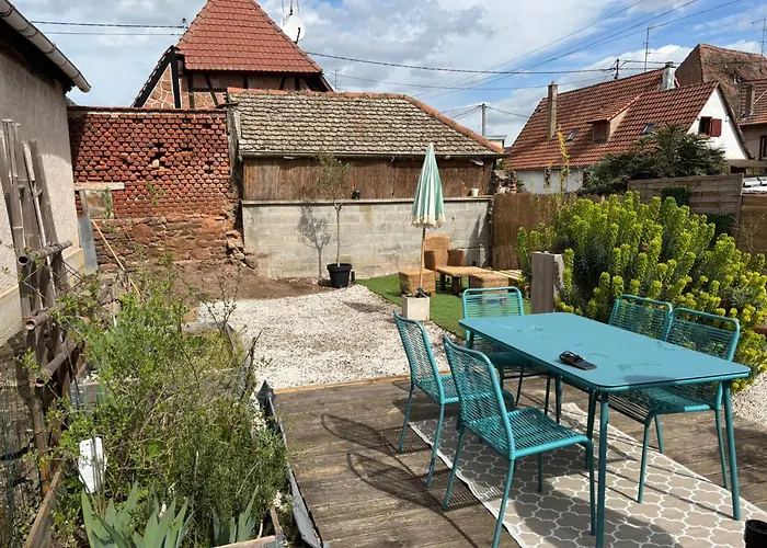Charmante Maison Alsacienne, Jardin Et Sauna Vakantiehuis Châtenois